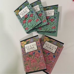 Gucci Flora Gorgeous Jasmine & Flora Gorgeous Gardenia Sample Spray BUNDLES